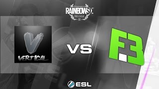 Rainbow Six Pro League - Season 1 - PC - NA - Vertical Gaming vs FlipSid3 Tactics