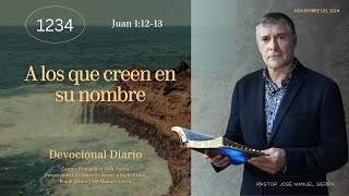 Devocional diario 1234, por el pastor José Manuel Sierra.