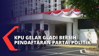 KPU Gelar Simulasi Pendaftaran Partai Politik Peserta Pemilu 2024