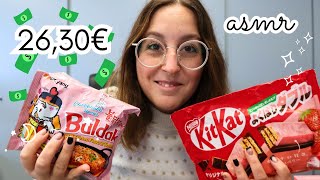 ASMR - RETOUR DE COURSES (épicerie asiatique) 🛒