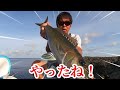 磯から泳がせ釣りで大物を狙います（釣果有り）