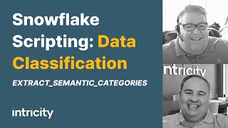 Advanced Snowflake Scripting - Data Classification EXTRACT_SEMANTIC_CATEGORIES