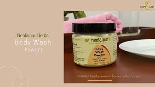 Neelamari Herbs BODY WASH Powder