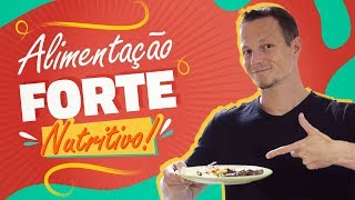 Meu ALMOÇO De Hoje Com Alimentação FORTE (NUTRITIVO!)