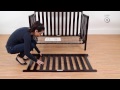 delta children emery 4 in 1 crib assembly video