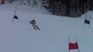 Vitranc Cup race slope Ana Drev SLOSKI Training