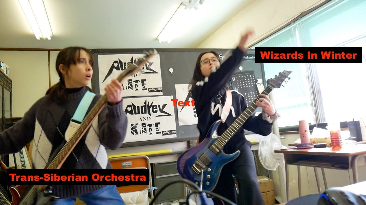 Trans-Siberian Orchestra - Wizards In Winter Guitar + Bass #TOS - YouTube