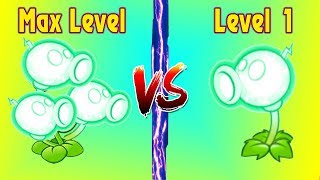 Plants vs. Zombies 2  Max level  Electric Peashooter vs Electric Peashooter Level 1
