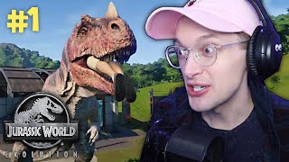 Oops The Dinosaurs Ate People - Jurassic World Evolution - PART 1