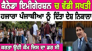 ਕੈਨੇਡਾ ਤੋ ਹਜਾਰਾ ਪੰਜਾਬੀਆ ਨੂੰ ਦੇਸ਼ ਨਿਕਾਲਾ | Canada to india deport | Dollar Media (#canada #dailynews