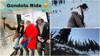 humne First Time snow fall dekha 😍 || gondola ride || Gulmarg|| alkagarwal