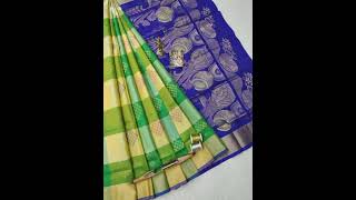 pure soft silk Kanchipuram handloom sarees ✅6304101965 ✅