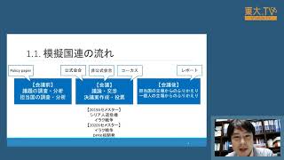 中村長史「セッション１：模擬国連のできること・できないこと」ー第2回 模擬国連ワークショップ