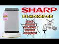 SHARP MESIN CUCI 1 TABUNG TOP LOAD WASHER ESM7000PGG