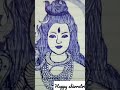 its mi arts mahashivratri shivratri cute drawing sketch like subscribe support shorts