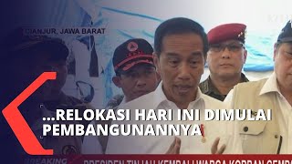 Jokowi: Pembangunan Relokasi Korban Gempa Cianjur Dimulai Hari Ini