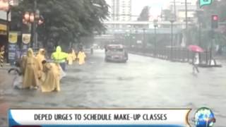 NewsLife: DepEd urges to schedule make-up classes || August 23, 2013