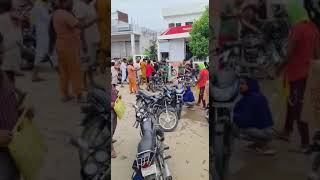 Flood at Nawanshahr/Garhshankar Road (Punjab)