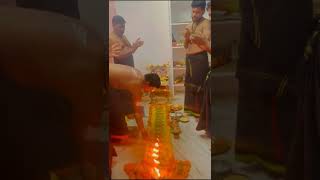 Armoor Ayyappa Swami 18 Metla padi Pooja 🕉️Swamiye Sharanam Ayyappa 2022#ayyappa#padipooja#shorts