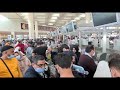 Scenes at Islamabad airport as UK citizens rush to leave ahead of Red list travel ban by UK