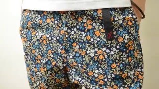 GRAMICCI（グラミチ） FLOWER NN-SHORTS フラワー ニューナロー ショーツ メンズ ショートパンツ 花柄 アウトドア クライミング ハーフパンツ GMP-15S004 mv152