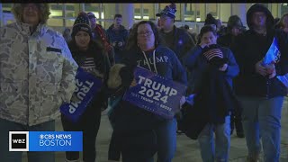 Supporters denied entry from Trump event in Manchester, N. H.