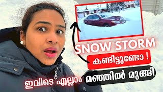 Ep 43:🥶Winter പണി തുടങ്ങി മക്കളേ🥶.ഇത്രയും പ്രതീക്ഷിച്ചില്ല 🥶#CanadaSnow #canadaexpress #canadawinter