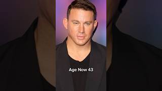 Channing Tatum’s age from 43 to 4 😮‍💨 #shorts #channingtatum #nostalgia #nostalgic #thenvsnow #age