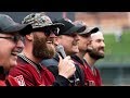 D-backs players, coaches and alumni take the stage at D-backs Fan Fest.