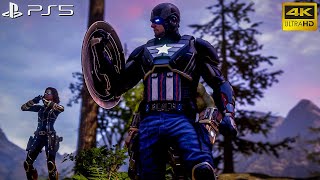 Marvel's Avengers: Captain America PS5 Gameplay | 4K 60FPS