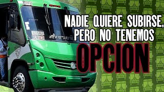 MI PROBLEMA CON: EL TRANSPORTE PÚBLICO