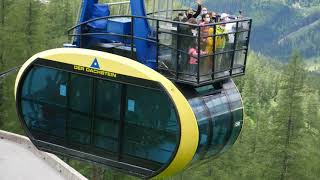 Dachstein Seilbahn Gondelfahrt Teil 1