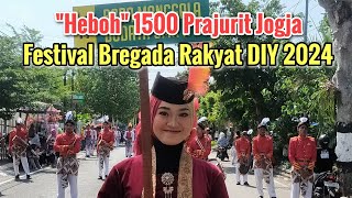 Festival Bregada Rakyat Yogyakarta, Minggu 27 Oktober 2024, Star Kantor Disbud sd Balai Kota Jogja