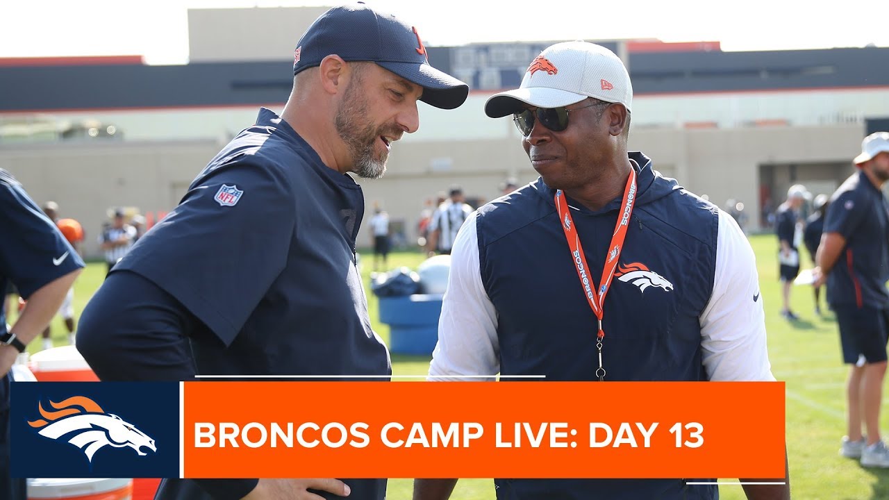 Broncos Camp Live: Day 13 - YouTube