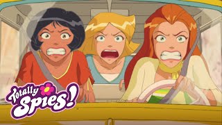 🔎🌸 Evil Pizza Mission 😋 Totally Spies | Cartoon Compilation