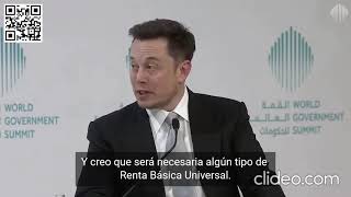 Elon Musk en la Cumbre del Gobierno Mundial en 2017: un futuro sin sentido de la vida