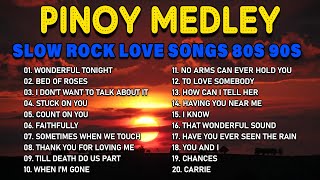 NONSTOP SLOW ROCK LOVE SONGS 80S 90S 🌸 MGA LUMANG TUGTUGIN NOONG 90S 🎸BEST LUMANG TUGTUGIN🎶