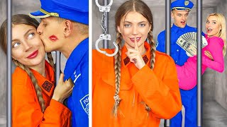 RICH JAIL VS BROKE JAIL! Funny Situations & DIY Ideas by Mr Degree