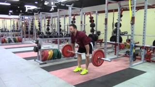 Power Clean   Below Knee