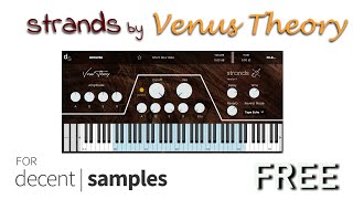 Strands Intimate Cinematic Cello by Venus Theory | FREE for Decent Sampler