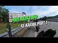 SUZUKI GSR 750 RIDE KARAK DENGAN GENG APRILIA Part 1/2