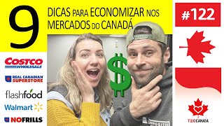 9 DICAS para ECONOMIZAR nos MERCADOS do CANADÁ! Calgary, AB - Canadá #122