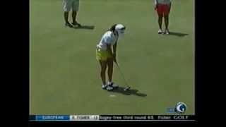 I.K.Kim gives Putting Lesson to Jerry Foltz / Golf Channel