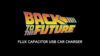 Flux Capacitor USB Car Charger from ThinkGeek