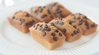 チョコチップ・フィナンシェの作り方 Chocolate Chip Financier｜HidaMari Cooking