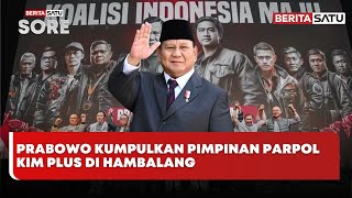 🔴 LIVE | Prabowo Kumpulkan Pimpinan Parpol KIM Plus Di Hambalang - Beritasatu Sore