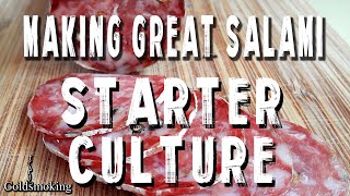 Making Salami With Starter Culture -  Great taste and aroma