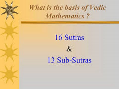 16 Sutras Of Vedic Maths With Examples Pdf Zooetp