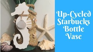 Everyday Crafting: Upcycled Starbucks Bottle Vase