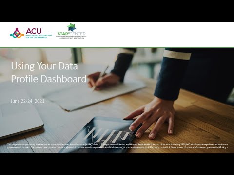 Using Your Data Profile Dashboard Session 1 Quadexcel